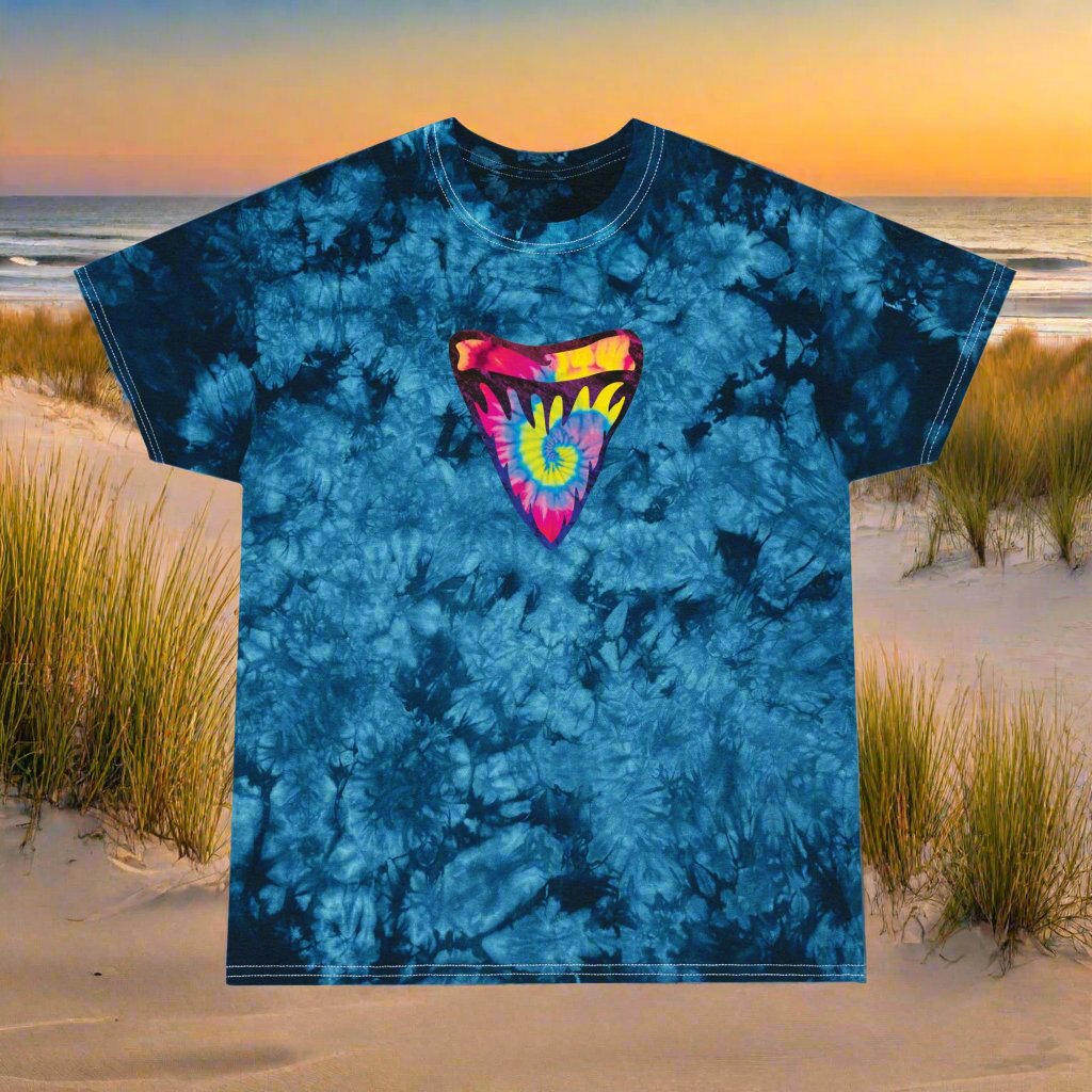 Bohemian Tee | Tie-Dye Shark Tooth