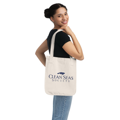 Organic Canvas Tote Bag | Clean Seas Society Fundraiser