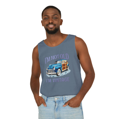 Surf Wagon | Classic Cars | Garment Dyed Tank Top 🤙