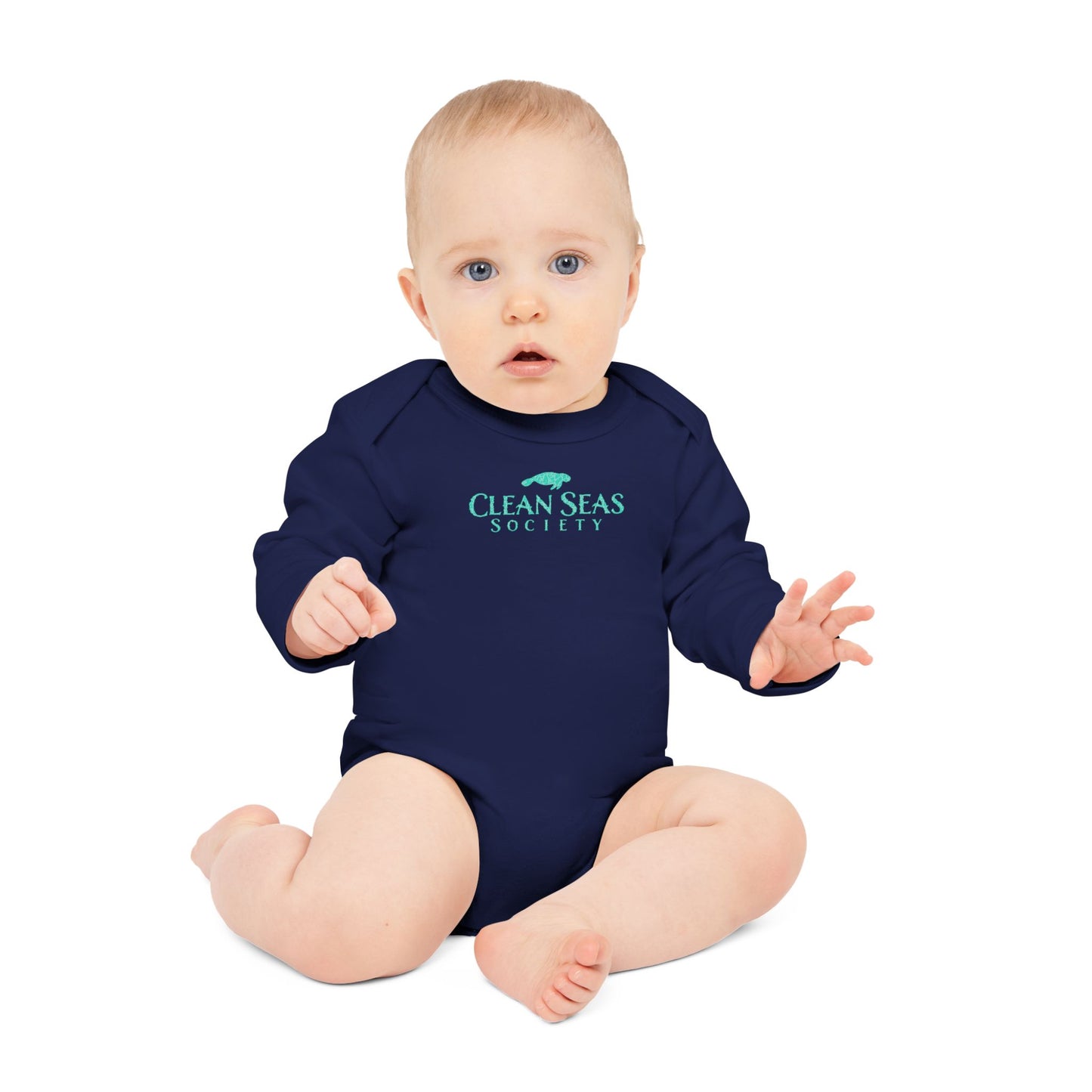 Organic Baby Bodysuit | Clean Seas Society