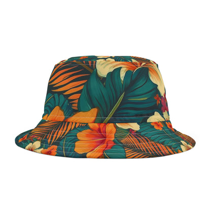 Hawaiian Print Bucket Hat