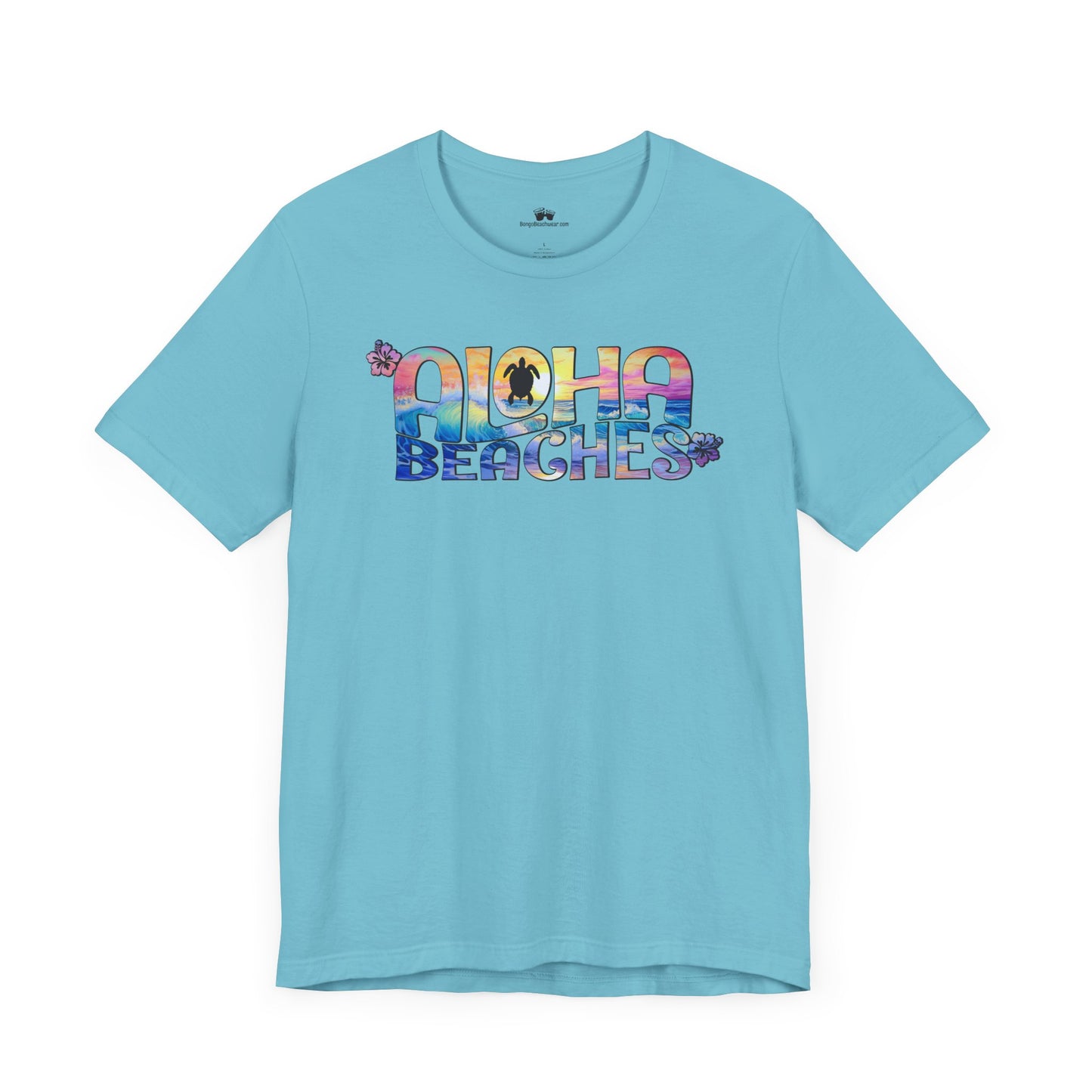 Beachy | Bella+Canvas | Aloha Beach Scene | T-Shirt