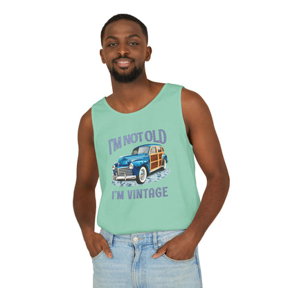 Surf Wagon | Classic Cars | Garment Dyed Tank Top 🤙