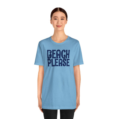 Beachy | Bella+Canvas | Beach Please | T-Shirt