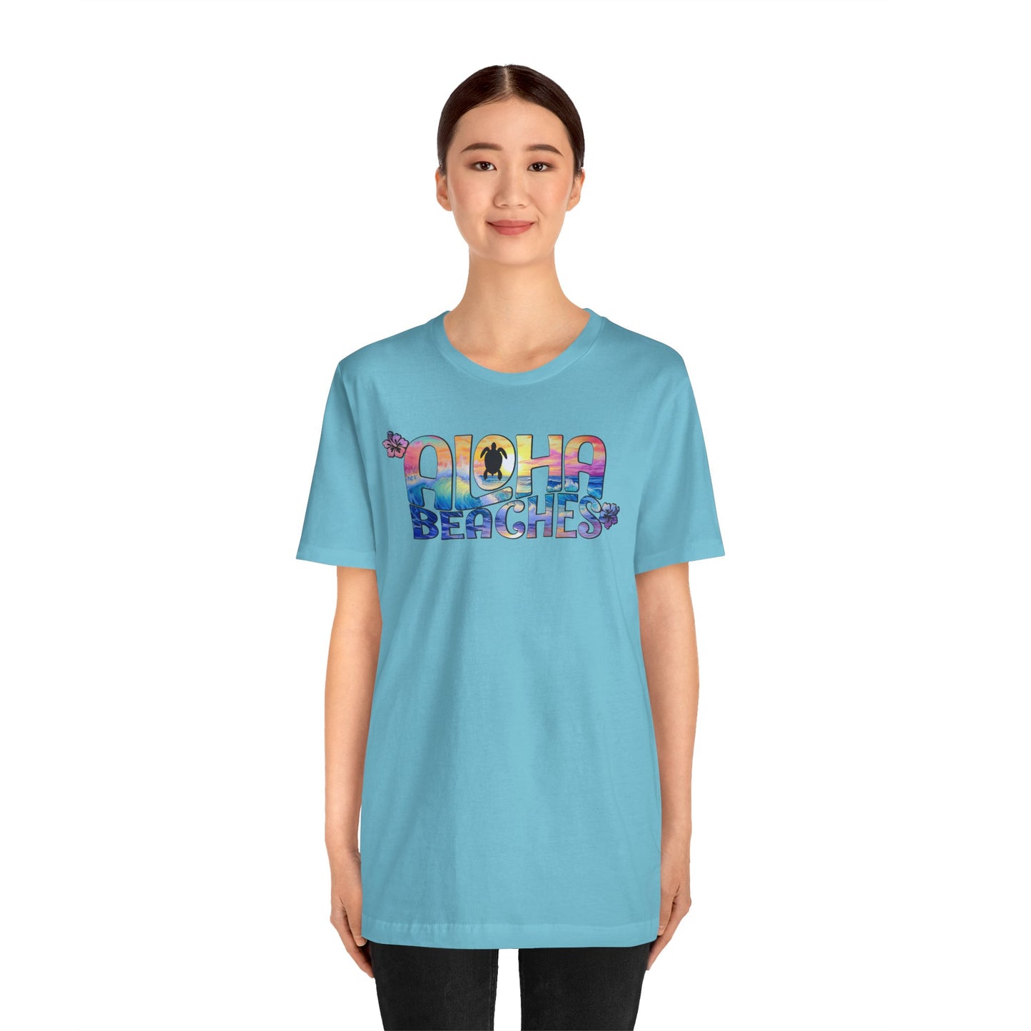 Beachy | Bella+Canvas | Aloha Beach Scene | T-Shirt