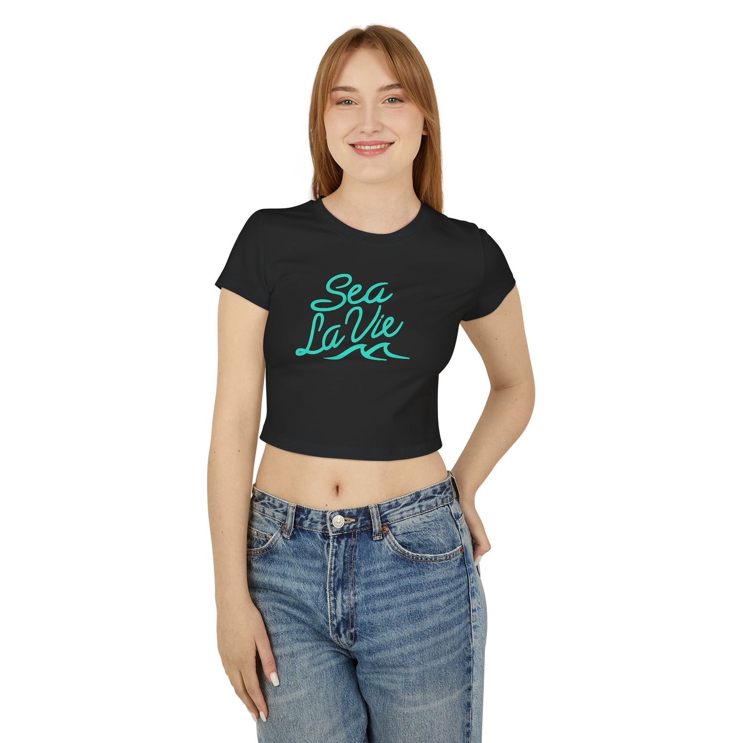 Crop Tops Women's Baby Crop Tee | Sea La Vie