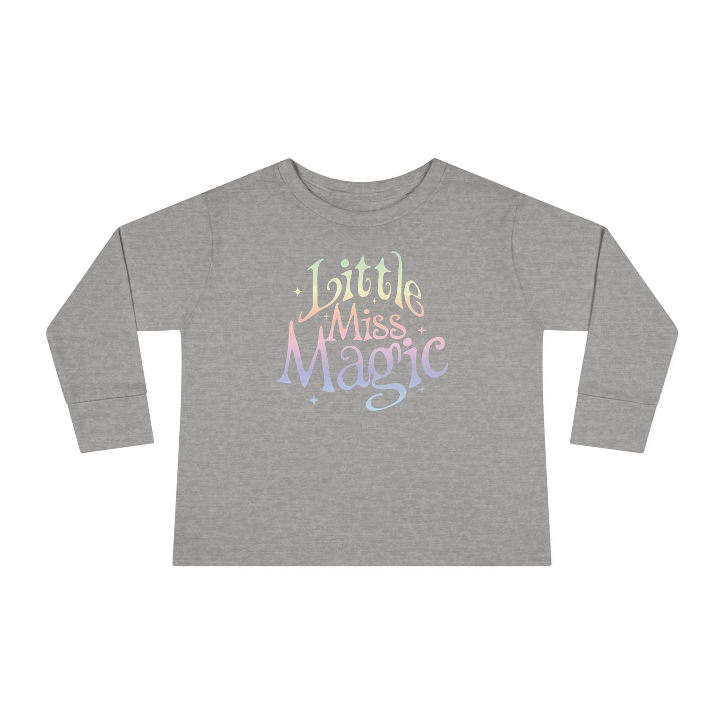 Toddler Long Sleeve Tee For Girls | Little Miss Magic Tee