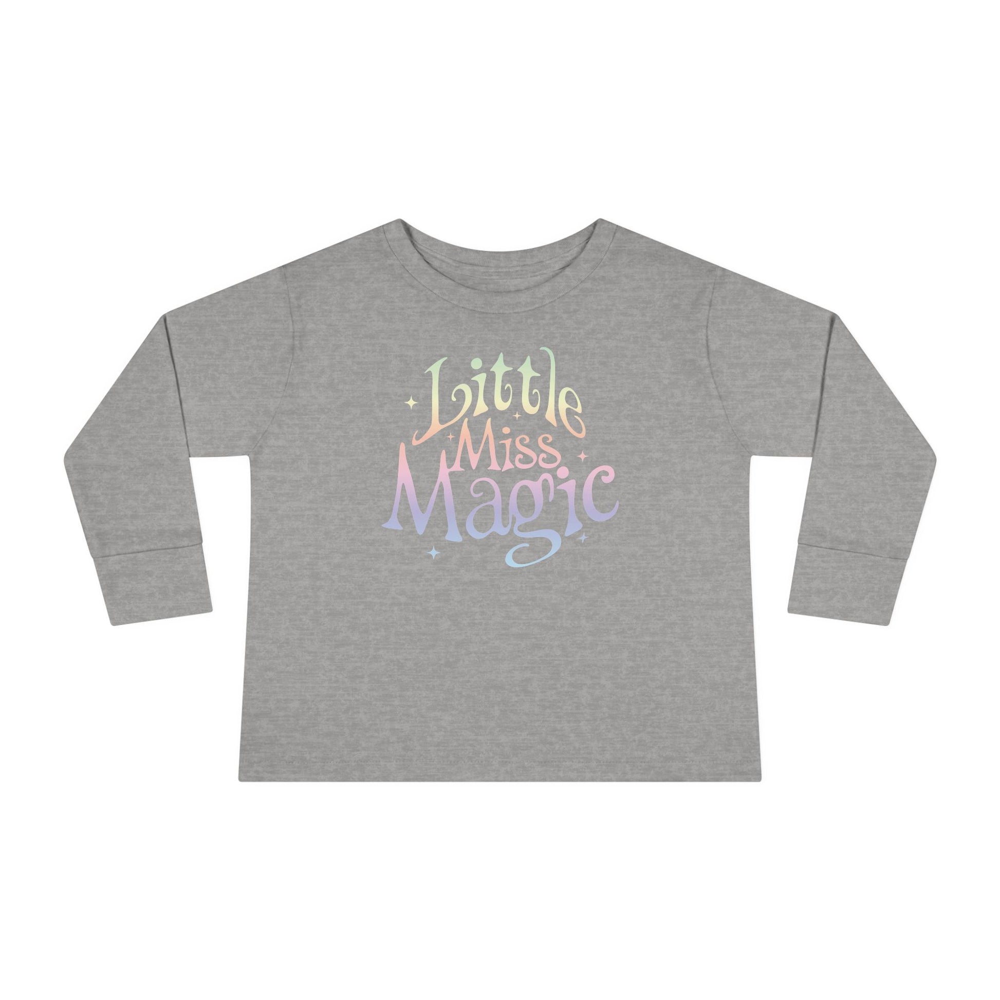 Toddler Long Sleeve Tee For Girls | Little Miss Magic Tee