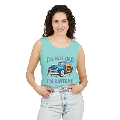 Surf Wagon | Classic Cars | Garment Dyed Tank Top 🤙