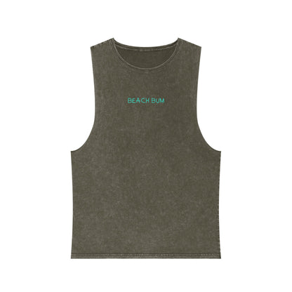 Stonewash Tank Top - Beach Bum Summer Vibes