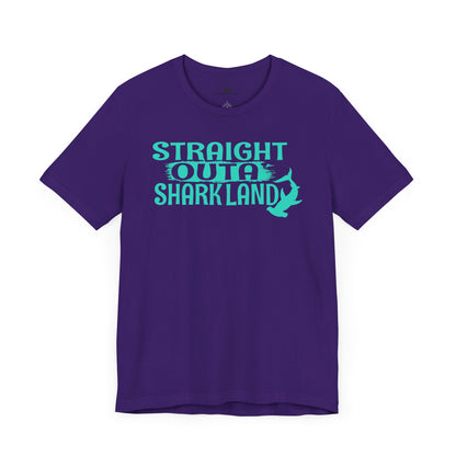 Beachy | Bella+Canvas | Straight Outa' Shark Land | T-Shirt