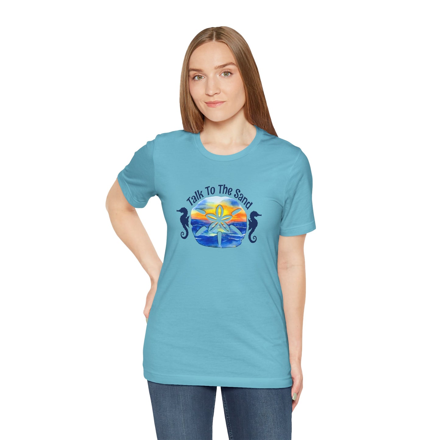 Beachy | Bella+Canvas | Talk To The Sand | T-Shirt