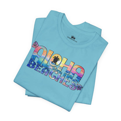 Beachy | Bella+Canvas | Aloha Beach Scene | T-Shirt