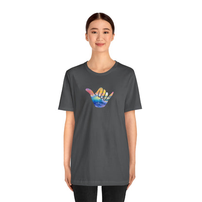 Beachy | Bella+Canvas | Shaka Wave | T-Shirt