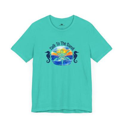 Beachy | Bella+Canvas | Talk To The Sand | T-Shirt