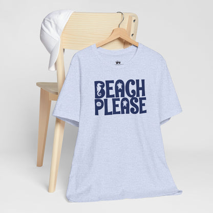 Beachy | Bella+Canvas | Beach Please | T-Shirt