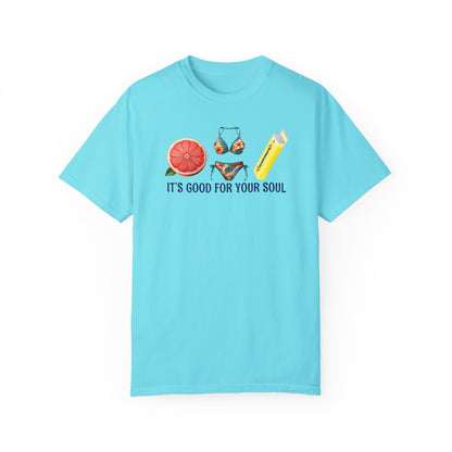 Grapefruit Juicy Fruit  | Garment-Dyed Comfort Color T-Shirt