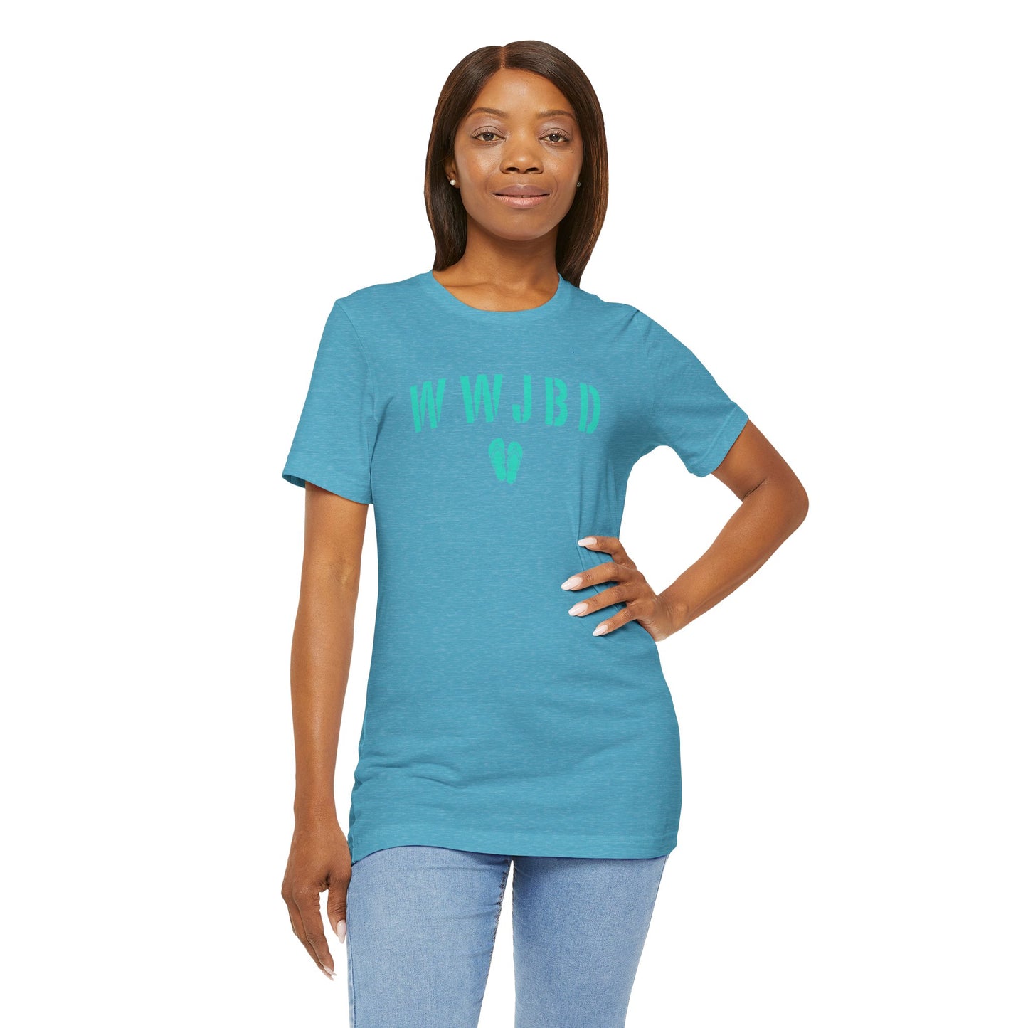 Unisex T-Shirt What Would Jimmy Buffett Do |  Flip-Flop Design