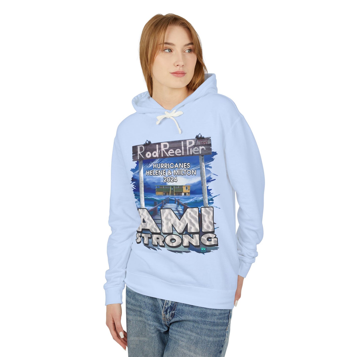 Rod & Reel Pier Fundraiser | Lightweight Hoodie