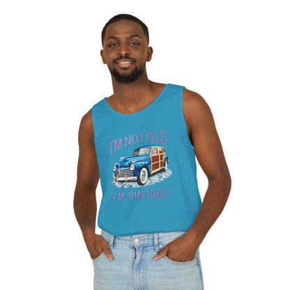 Surf Wagon | Classic Cars | Garment Dyed Tank Top 🤙