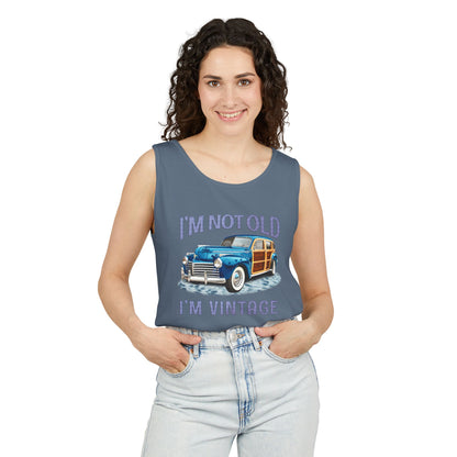 Surf Wagon | Classic Cars | Garment Dyed Tank Top 🤙