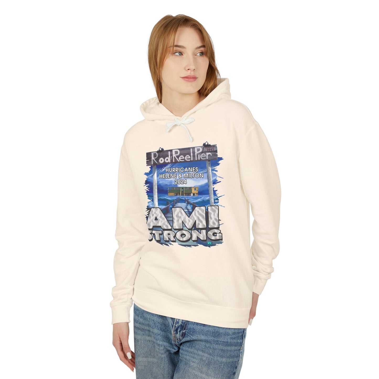 Rod & Reel Pier Fundraiser | Lightweight Hoodie