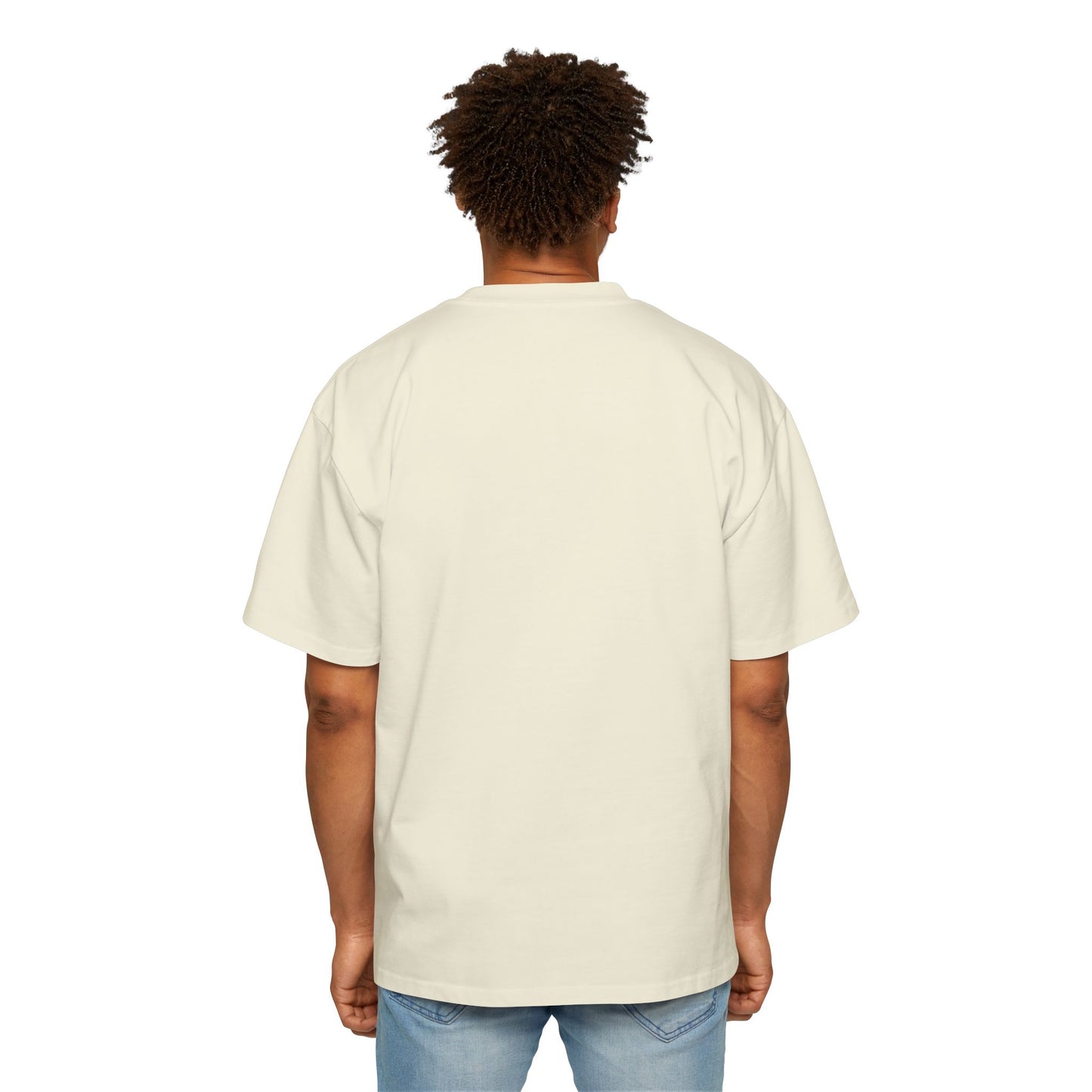 T-Shirts Men's Oversized Tee | Latitude Adjustment Design