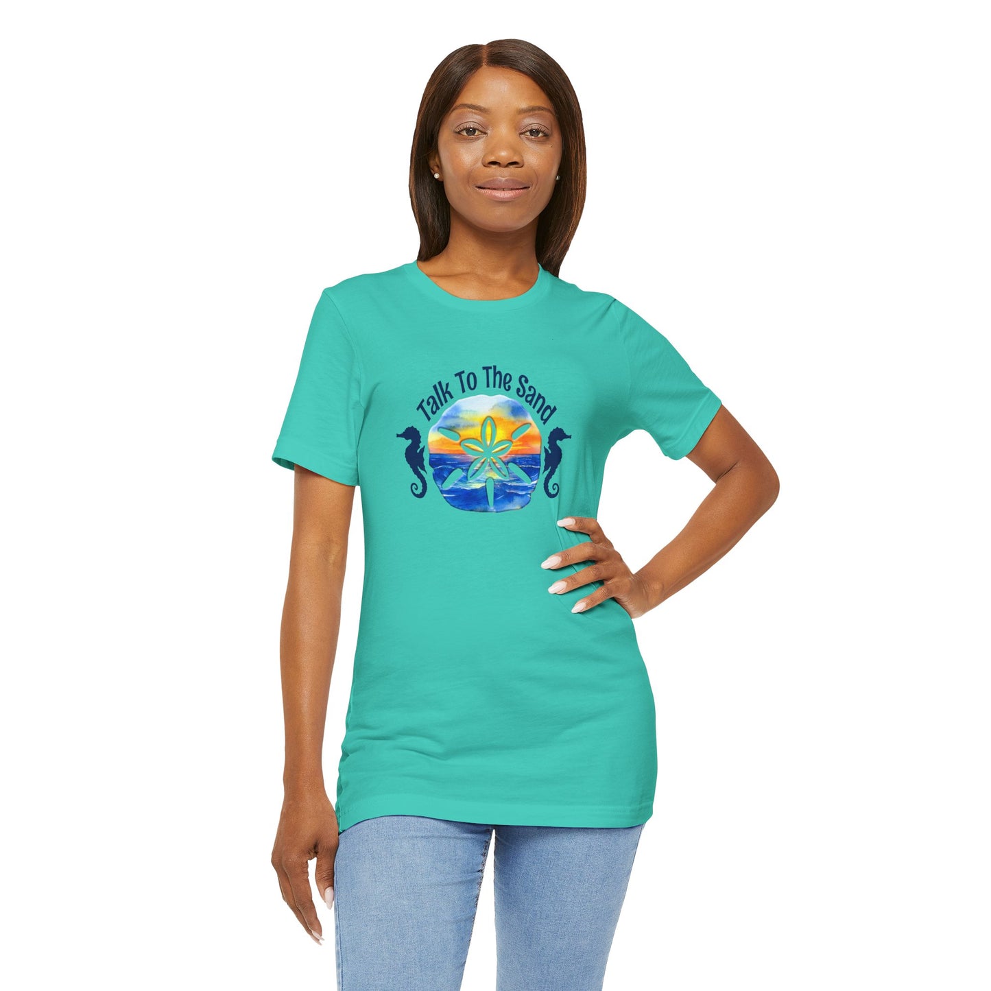 Beachy | Bella+Canvas | Talk To The Sand | T-Shirt