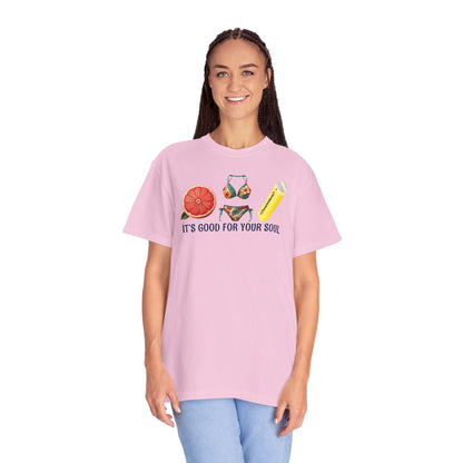 Grapefruit Juicy Fruit  | Garment-Dyed Comfort Color T-Shirt