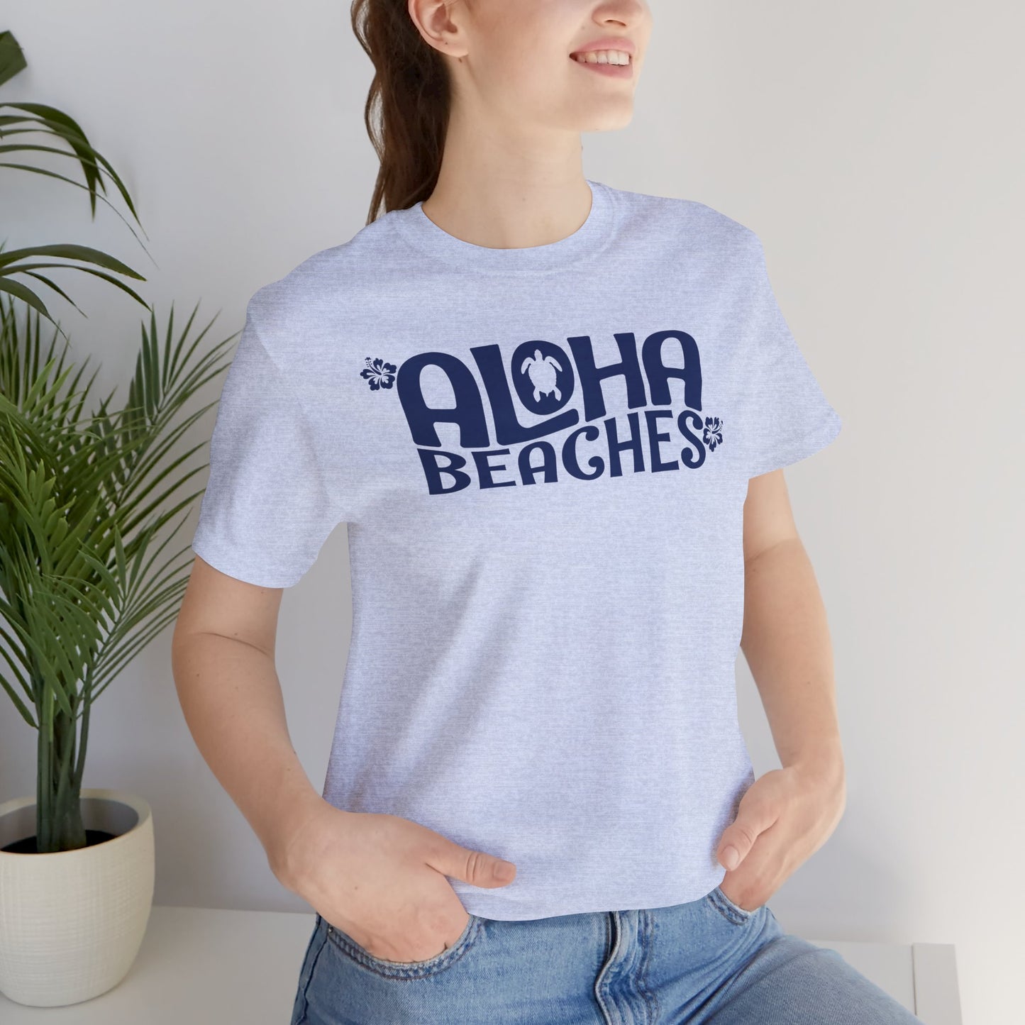 Beachy | Bella+Canvas | Aloha Beaches | T-Shirt