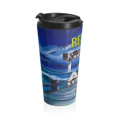 Fundraiser Travel Mug | Tumbler | Rod & Reel Pier