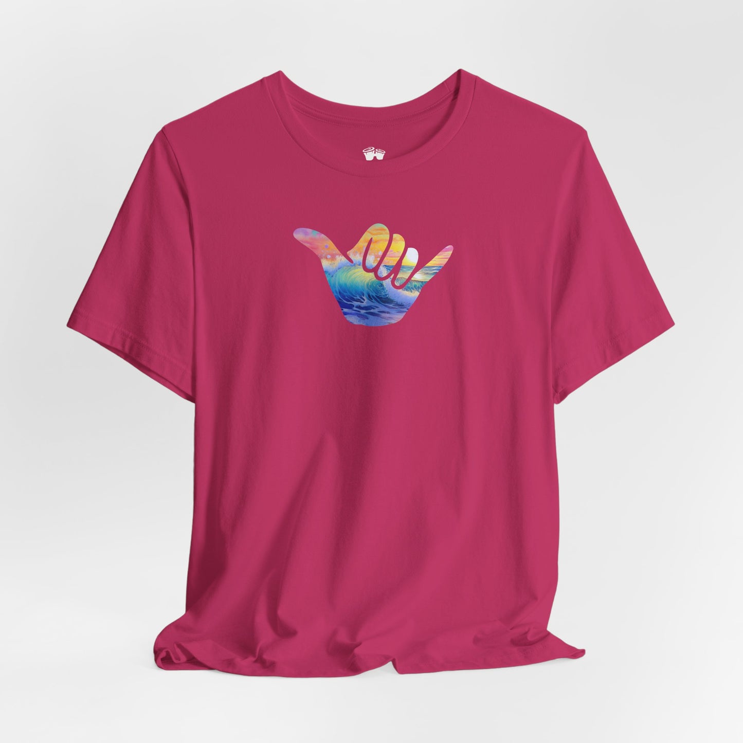 Beachy | Bella+Canvas | Shaka Wave | T-Shirt