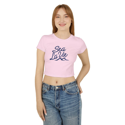 Crop Tops Women's Baby Crop Tee | Sea La Vie