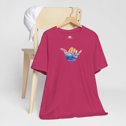 Beachy | Bella+Canvas | Shaka Wave | T-Shirt