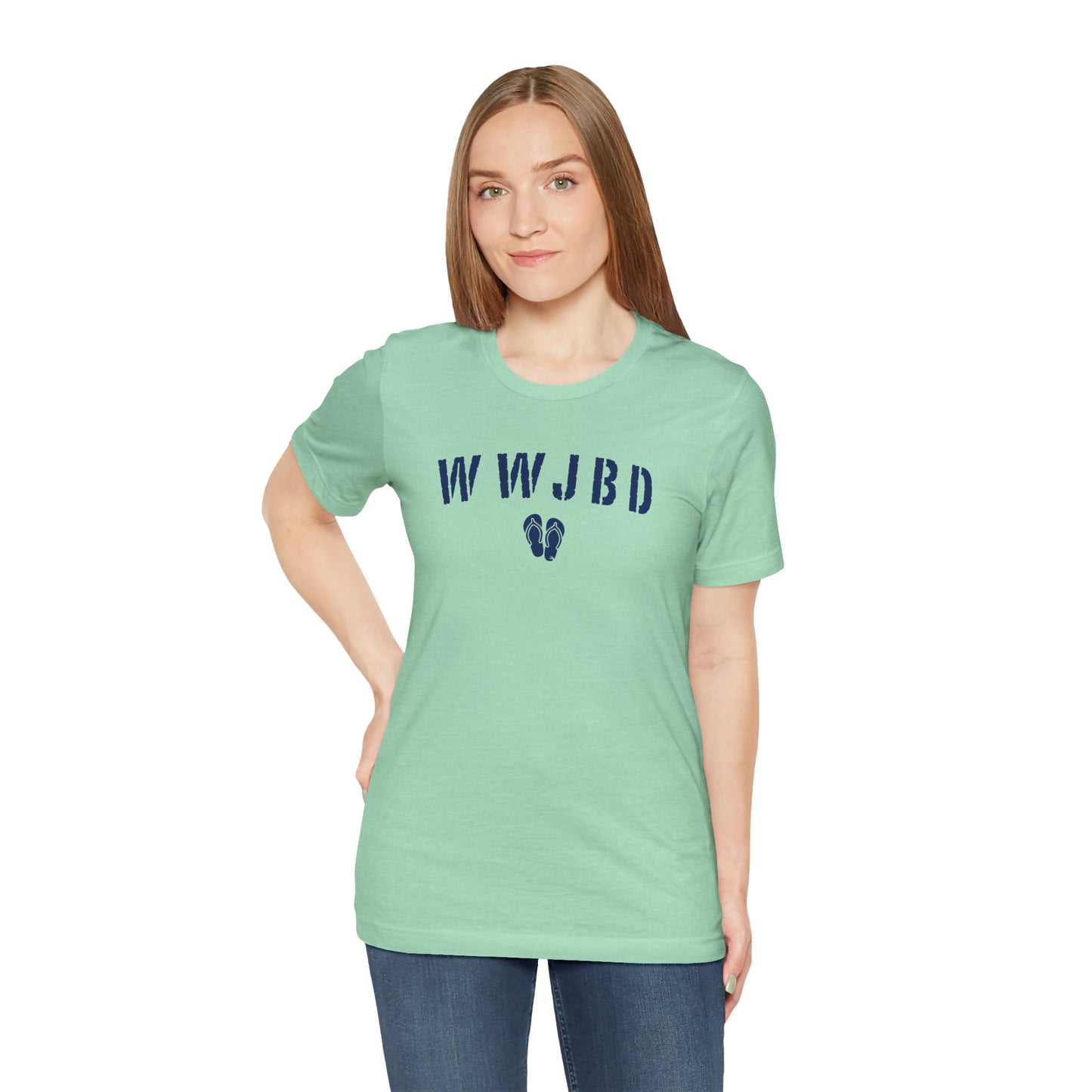 Unisex T-Shirt What Would Jimmy Buffett Do |  Flip-Flop Design