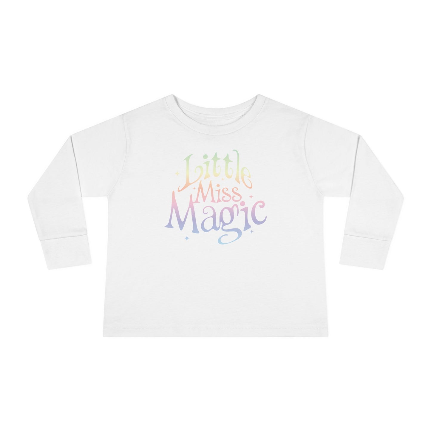 Toddler Long Sleeve Tee For Girls | Little Miss Magic Tee