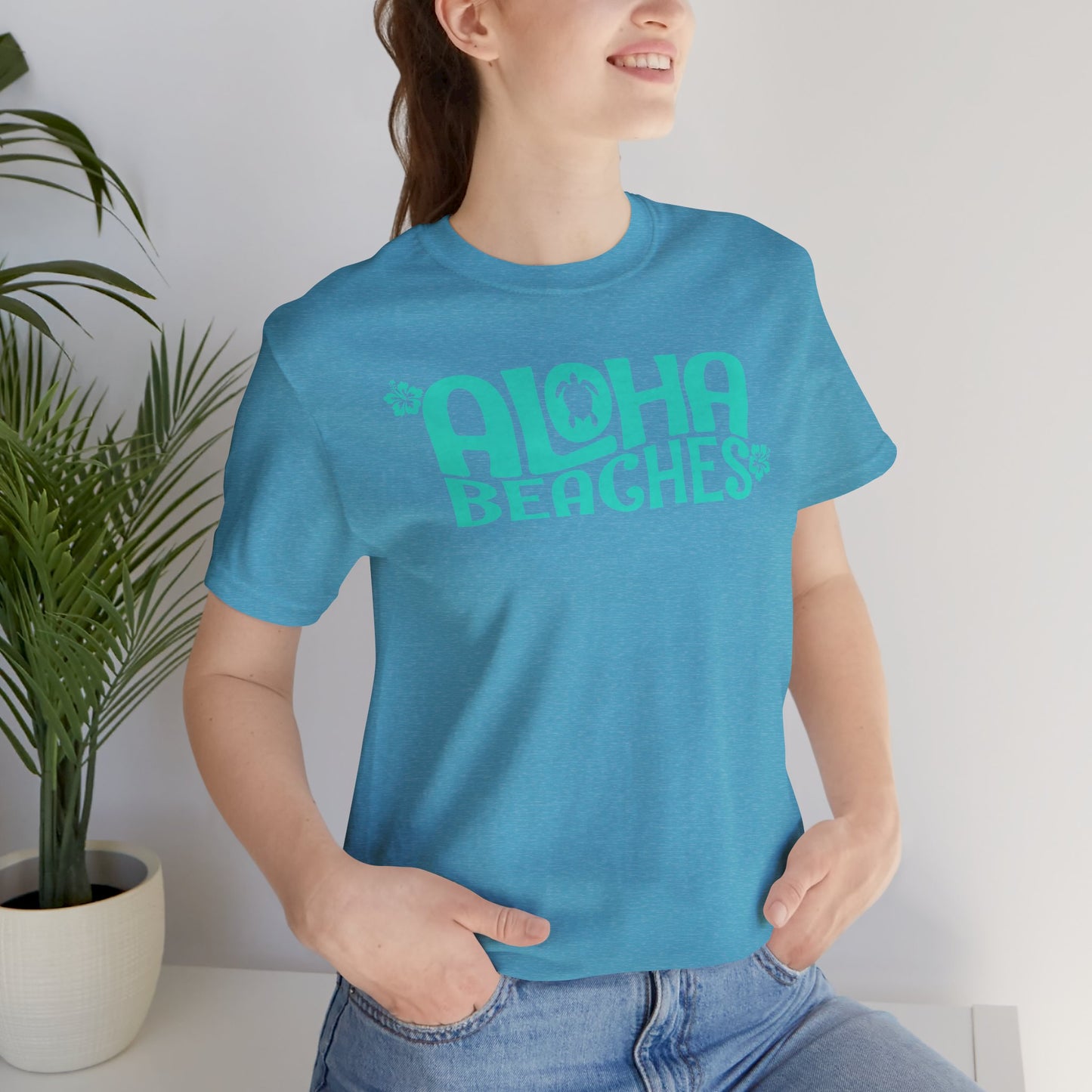 Beachy | Bella+Canvas | Aloha Beaches | T-Shirt