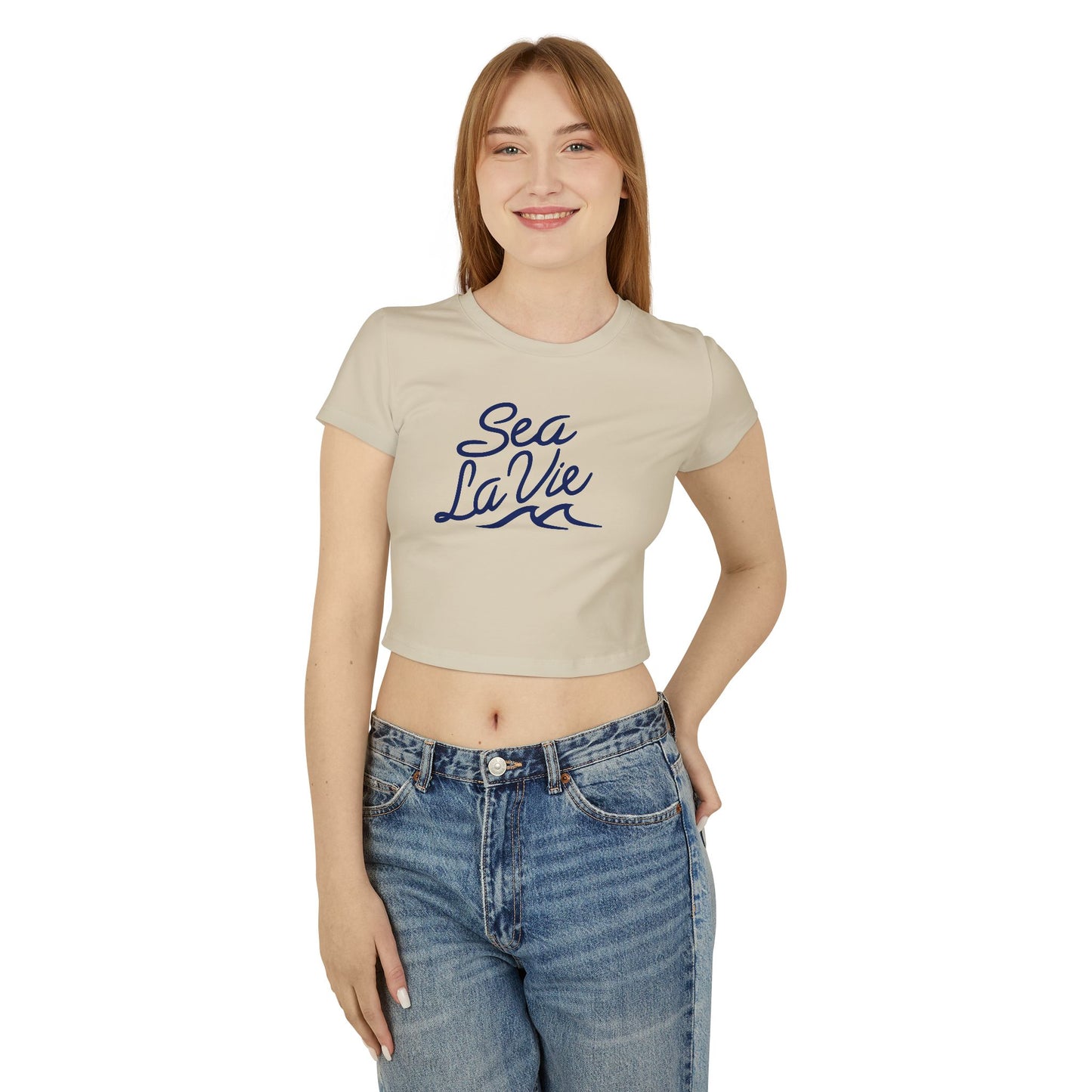 Crop Tops Women's Baby Crop Tee | Sea La Vie