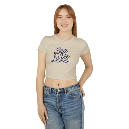 Women's Baby Crop Tee | Sea La Vie