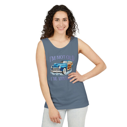 Surf Wagon | Classic Cars | Garment Dyed Tank Top 🤙