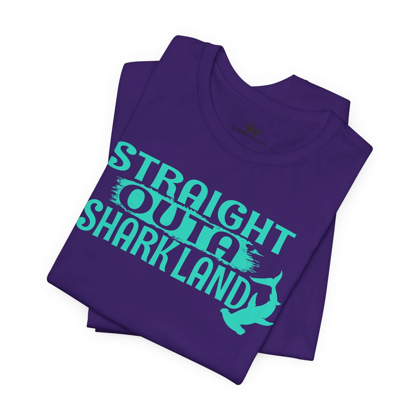 T-Shirts Beachy | Bella+Canvas | Straight Outa' Shark Land | T-Shirt