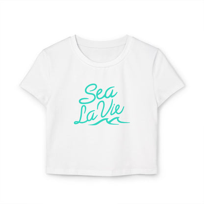 Crop Tops Women's Baby Crop Tee | Sea La Vie