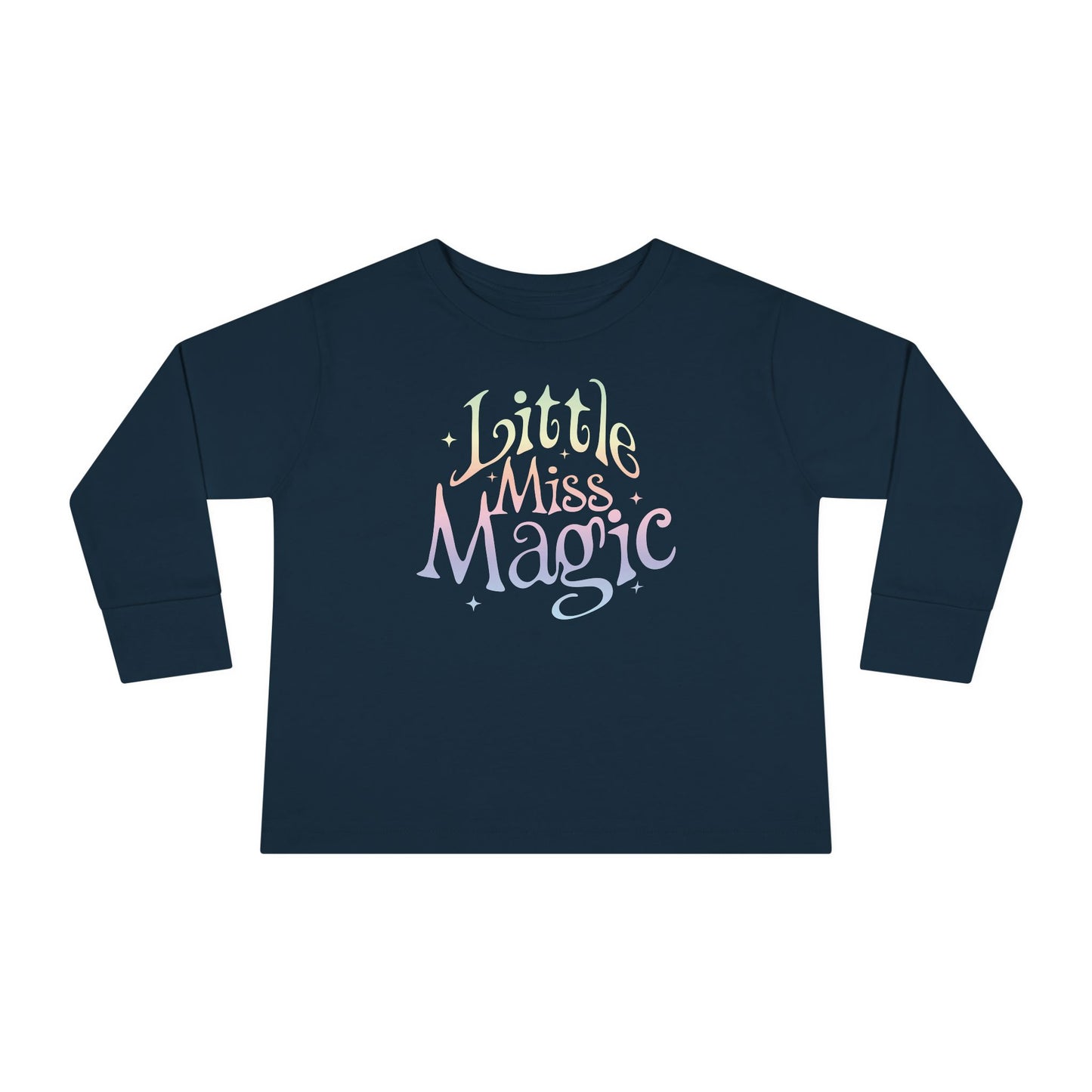 Toddler Long Sleeve Tee For Girls | Little Miss Magic Tee