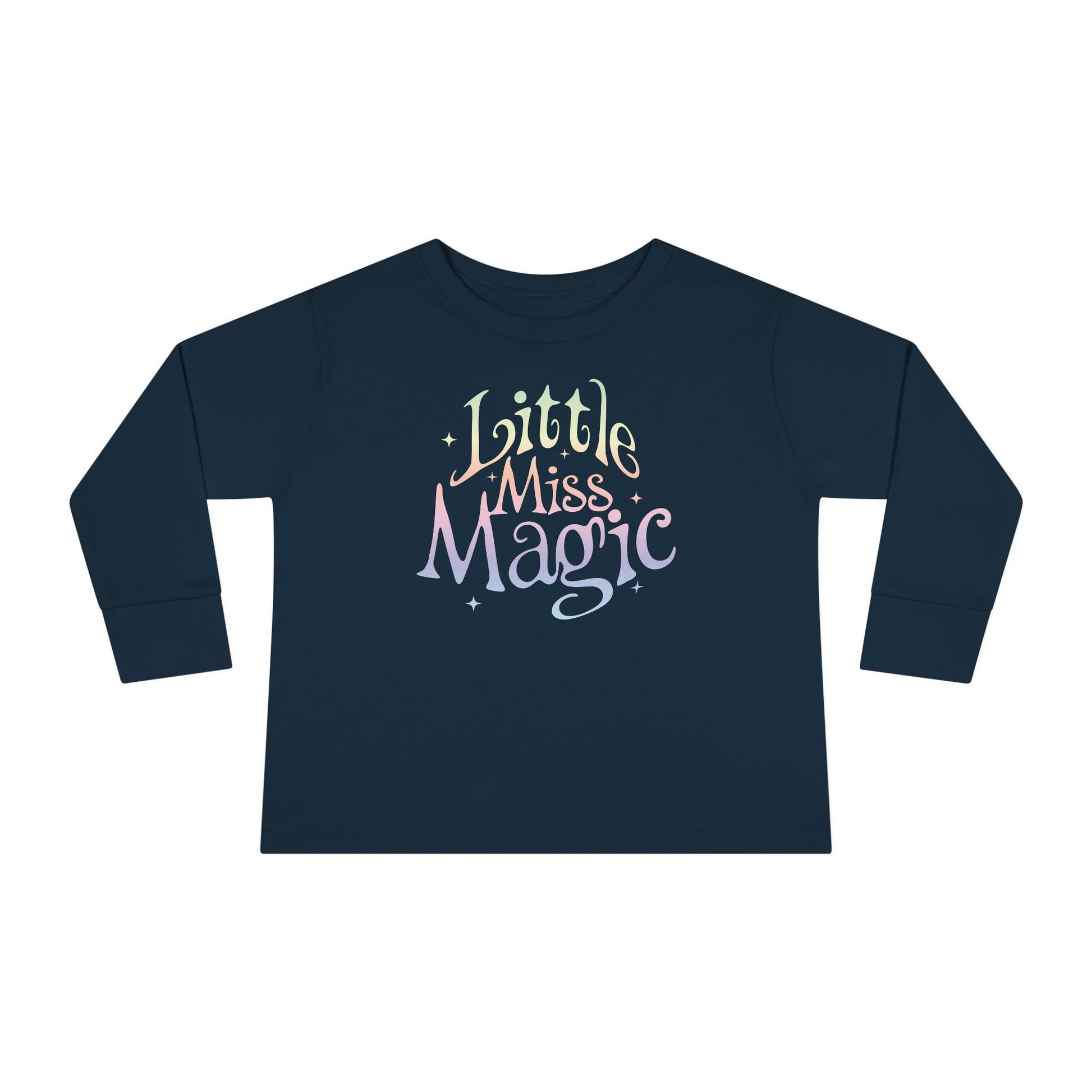 Toddler Long Sleeve Tee For Girls | Little Miss Magic Tee