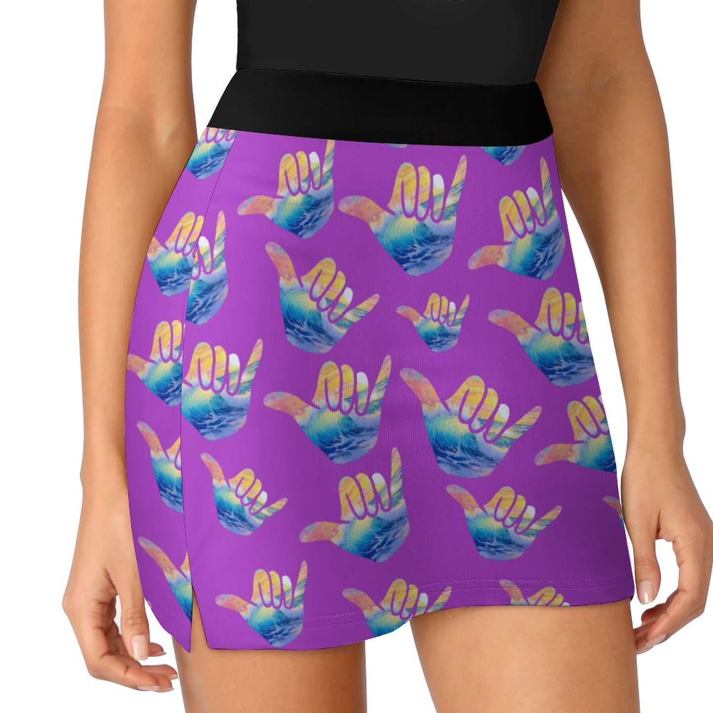 Shaka Skort with Hidden Pocket