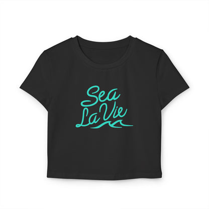 Crop Tops Women's Baby Crop Tee | Sea La Vie