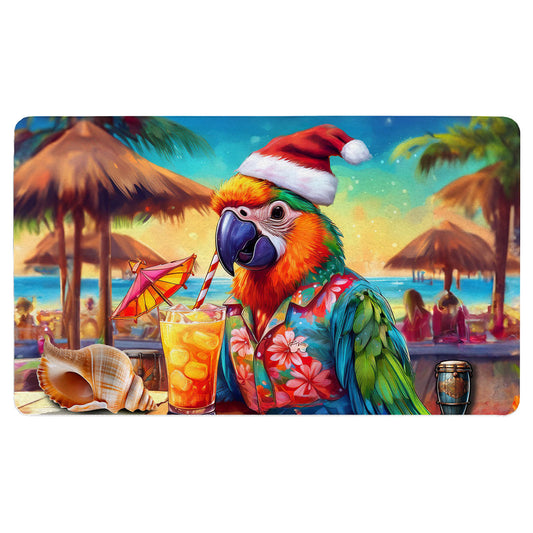 ParrotHead Holiday Doormat