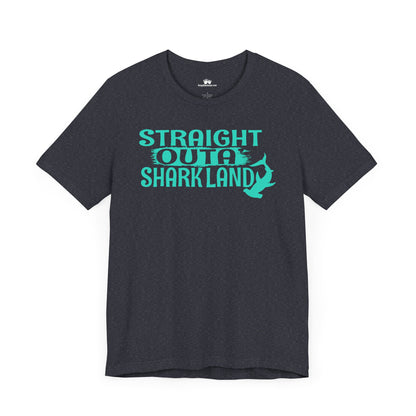 Beachy | Bella+Canvas | Straight Outa' Shark Land | T-Shirt