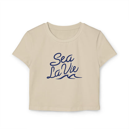 Crop Tops Women's Baby Crop Tee | Sea La Vie