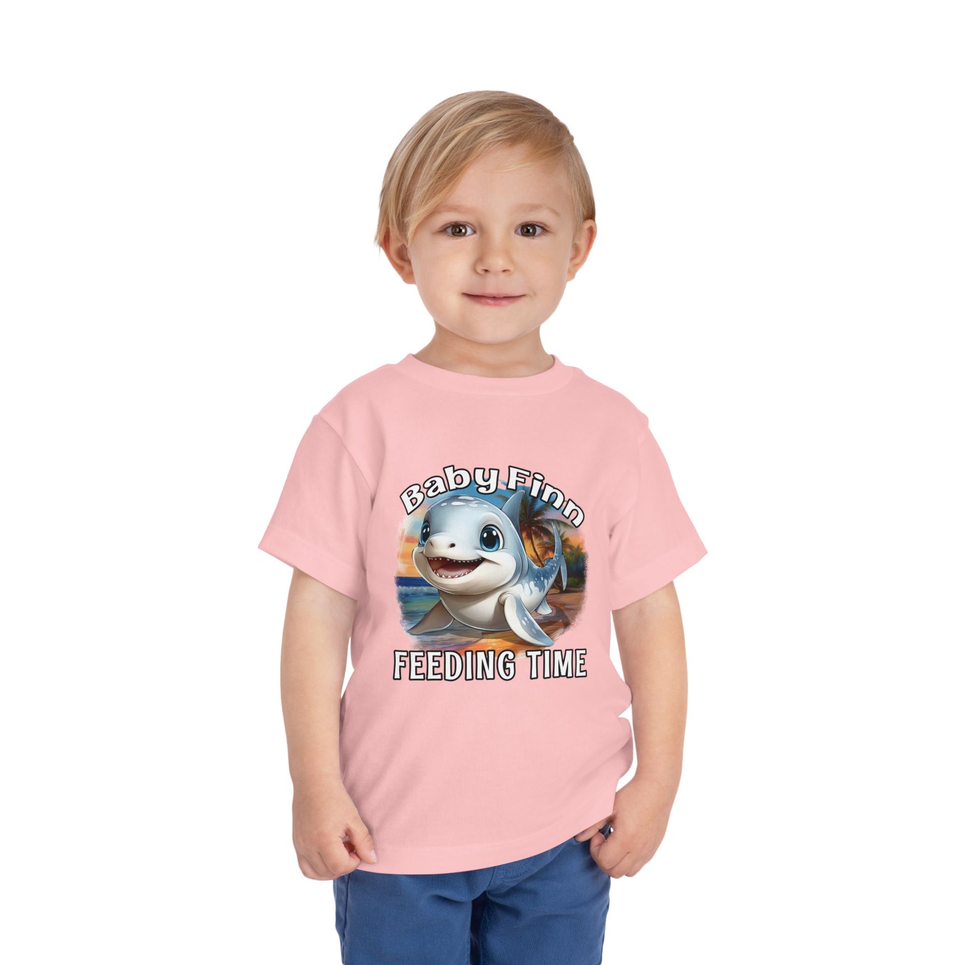 Toddler Tee Featuring Baby Finn | Straight Out Of Shark Land